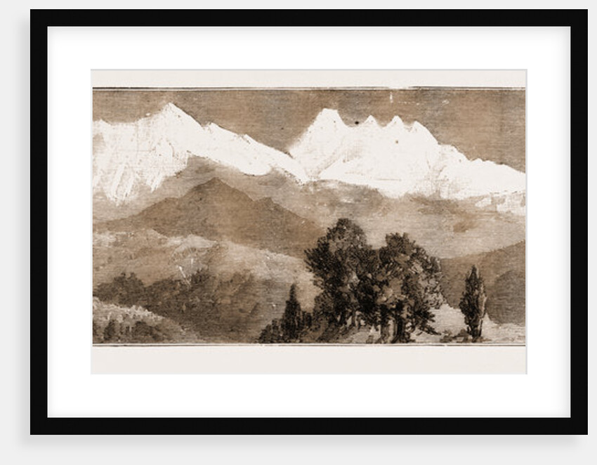 Mountaineering In The Himalayas, Views Of Nanda Devi, 1883 by Anonymous