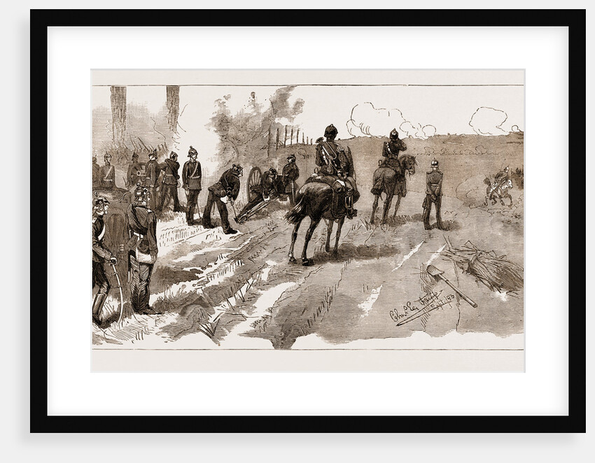 The German Autumn Manoeuvres, 1883 by Anonymous