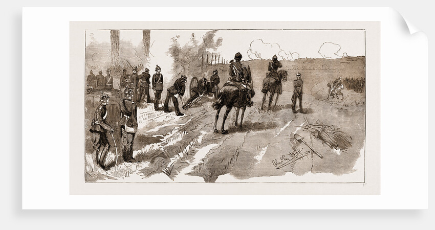 The German Autumn Manoeuvres, 1883 by Anonymous