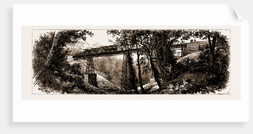 The Principe Do Gram Para Railway, Brazil, 1883 by Anonymous