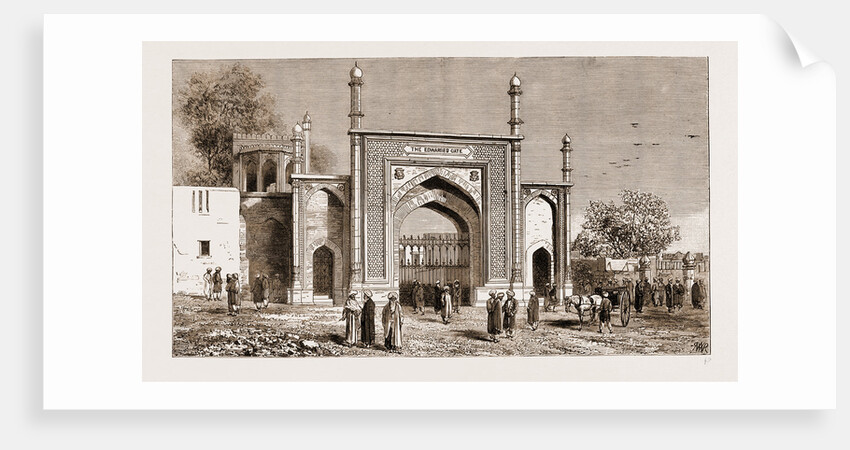 Gateway At Peshawar, Pakistan, Erected To The Memory Of The Late Sir Herbert Edwardes, K.c.s.i, 1883 by Anonymous