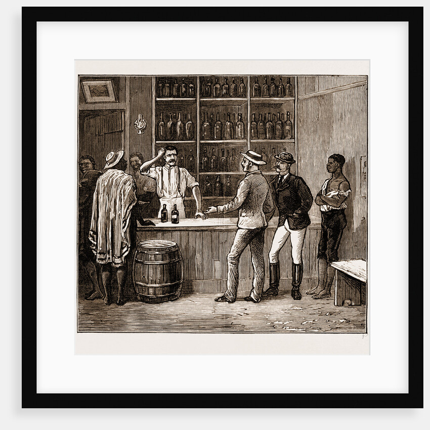 Illicit Diamond Buying At The Cape, South Africa, 1883 by Anonymous