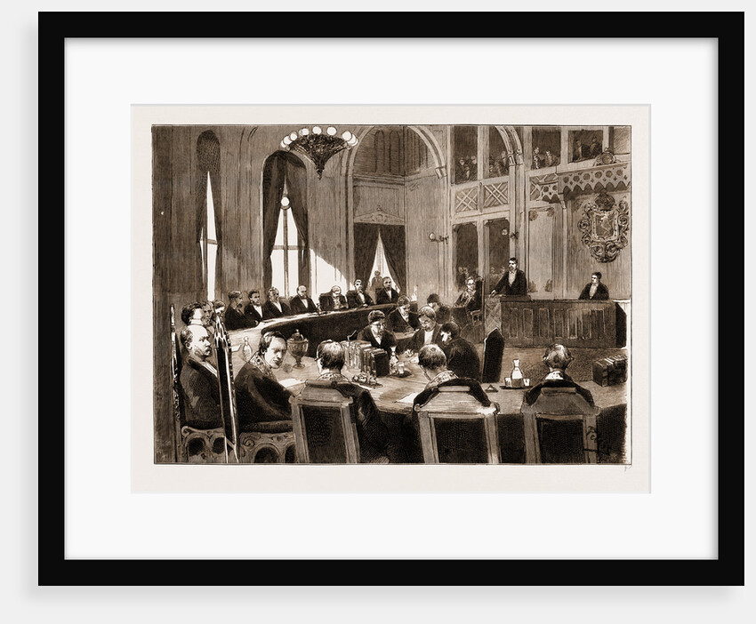 The Constitutional Crisis In Norway, 1883 by Anonymous