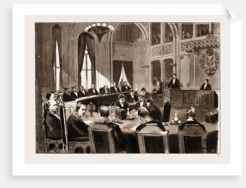The Constitutional Crisis In Norway, 1883 by Anonymous