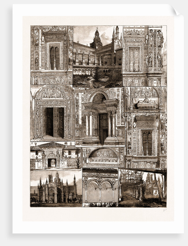 The Certosa Of Pavia, Italy, 1883 by Anonymous