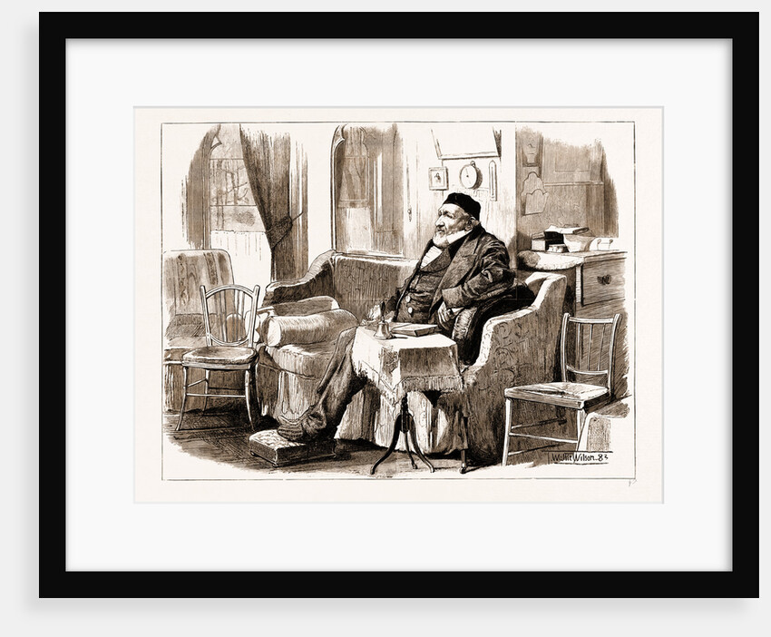 Celebrities Of The Day: Sir Moses Montefiore, UK, 1883 by Anonymous