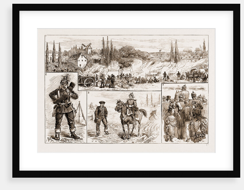 Incidents On The Field, Germany, 1883 by Anonymous