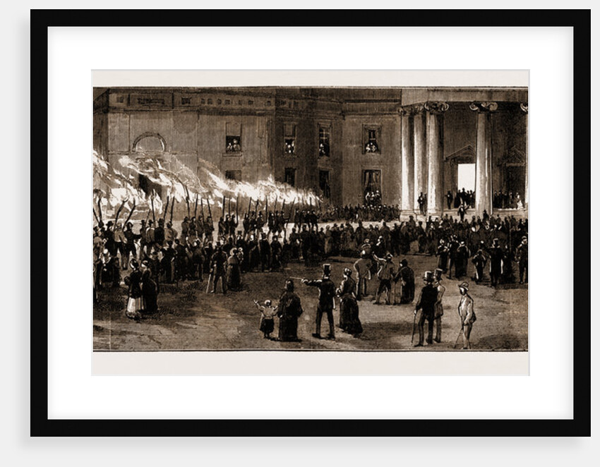 The New Governor-general Of Canada: Farewell Demonstration To Lord Lansdowne At Baronscourt, Tyrone, Ireland by Anonymous
