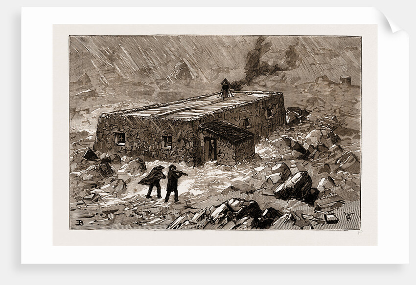 The New Meteorological Observatory On The Summit Of Ben Nevis, Scotland, UK, 1883 by Anonymous