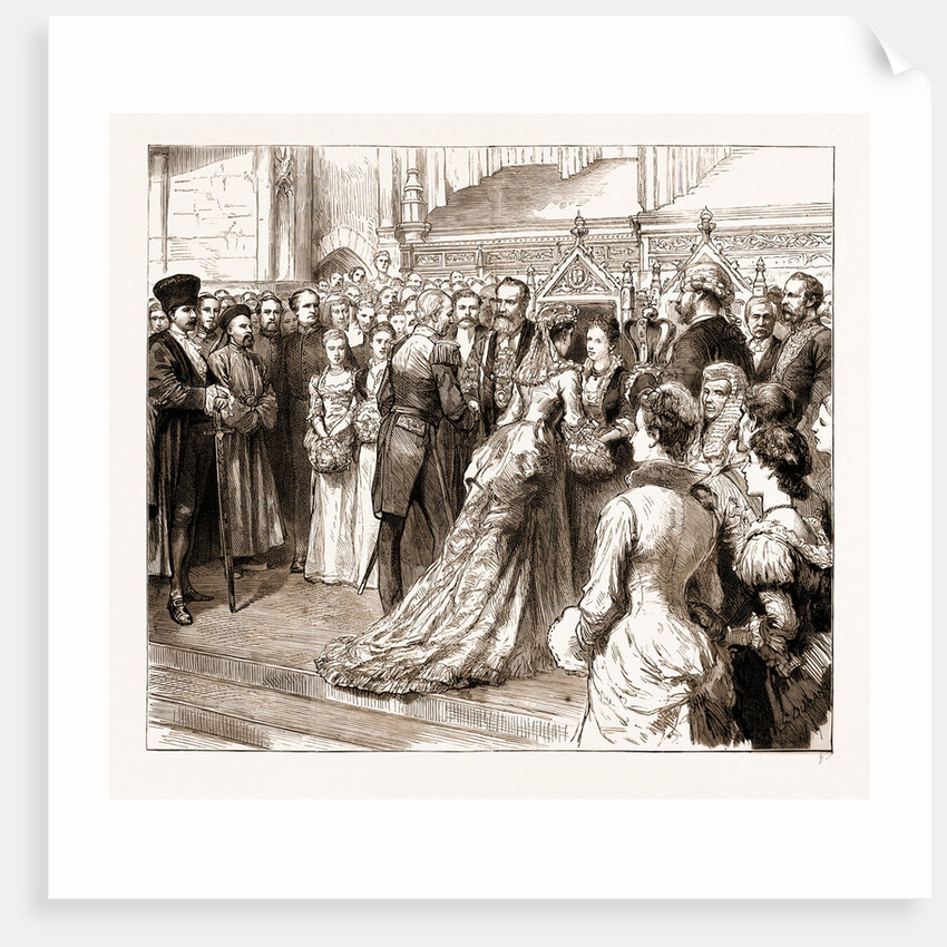 The Lord Mayor's Banquet At The Guildhall, London, UK, 1883 by Anonymous