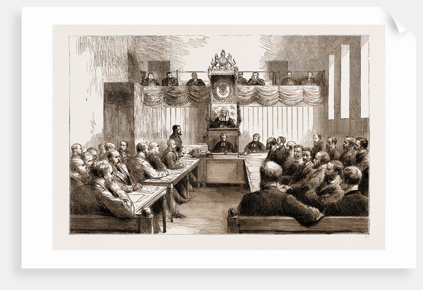 The New House Of Assembly, Capetown, South Africa, 1883 by Anonymous