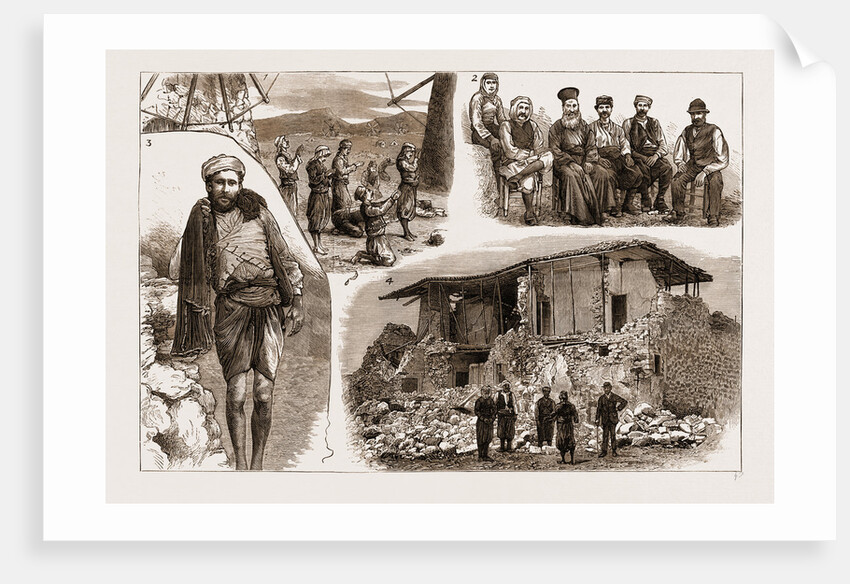 The Disastrous Earthquake In Anatolia, Asia Minor, 1883 by Anonymous