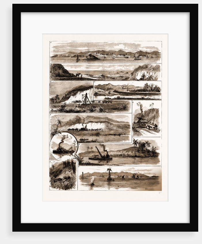From The Pacific To The Atlantic Along The Route Of The Panama Canal, 1883 by Anonymous