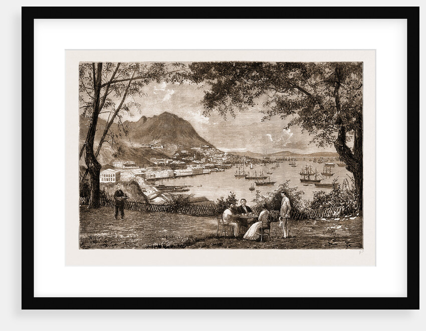 General View Of Victoria, Hong Kong, 1883 by Anonymous