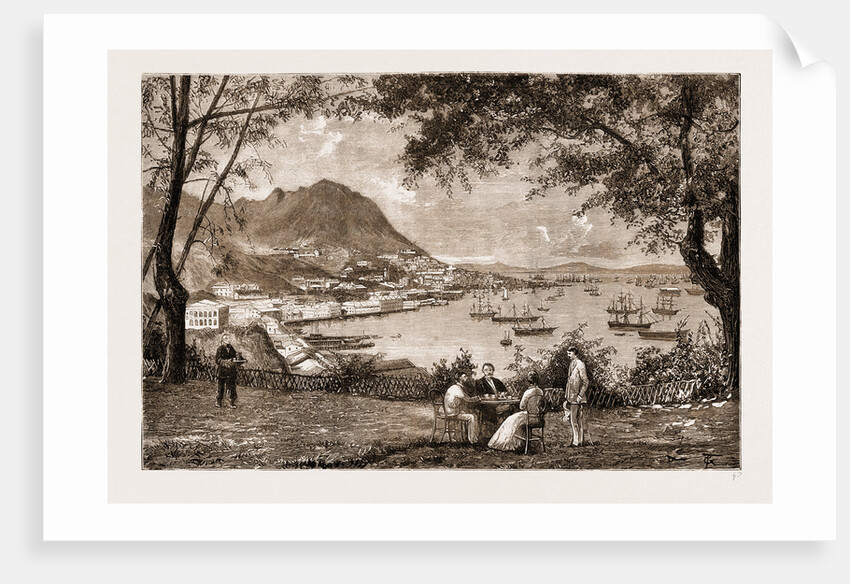 General View Of Victoria, Hong Kong, 1883 by Anonymous