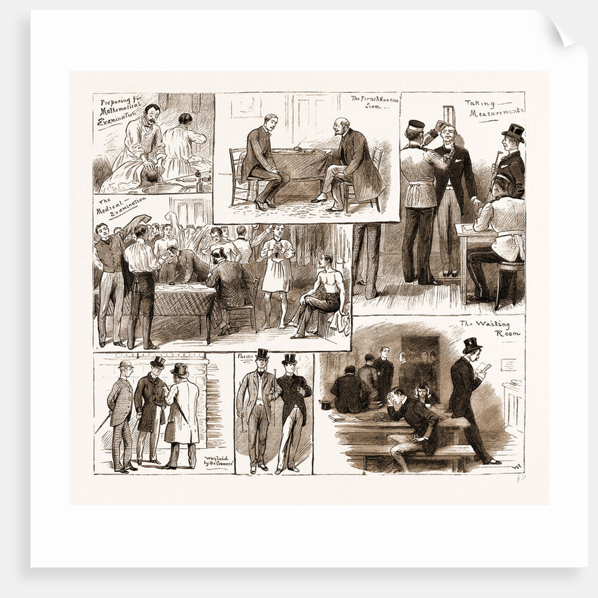 Some Incidents In Connection With An Army Examination, 1883 by Anonymous