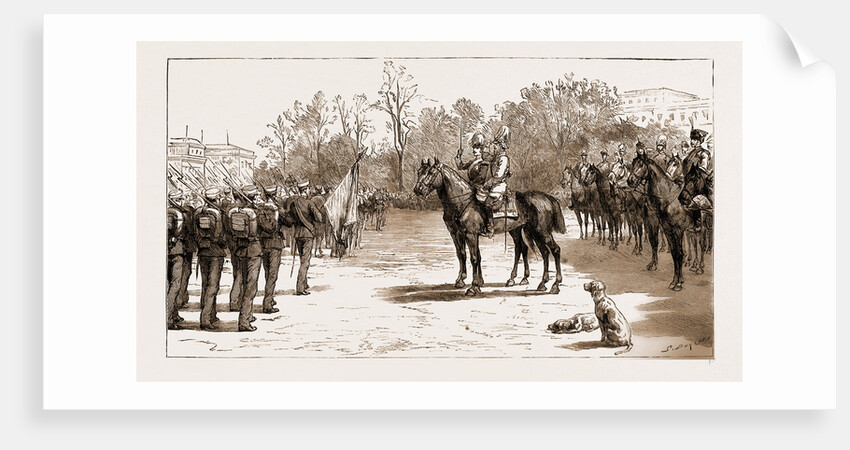 The Visit Of The Crown Prince Of Germany To Spain by Anonymous