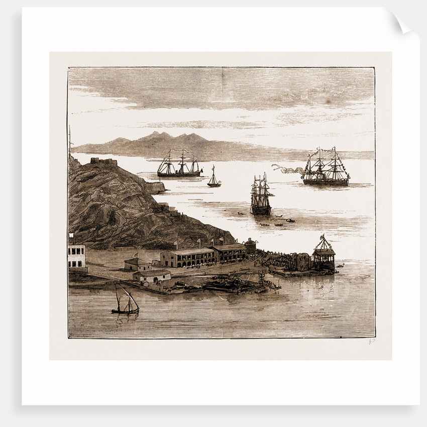 The Voyage Of The Duke And Duchess Of Connaught To India On Board The P&O Mail Steamer Cathay, 1883 by Anonymous