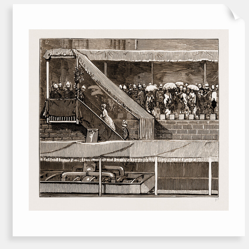 The Duke And Duchess Of Connaught At Bombay, India, 1883 by Anonymous