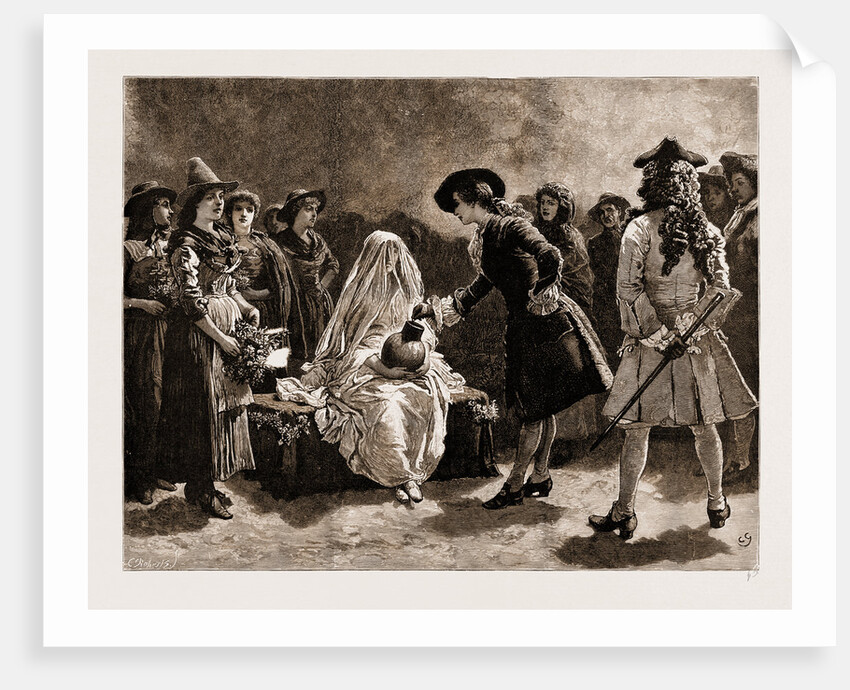 Illustration To Walter Besant's New Story by Charles Green