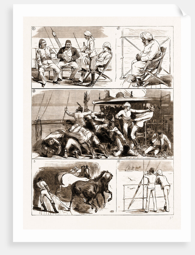 The Rebellion In The Sudan, With Baker Pasha's Reinforcements: From Suez To Suakim By The Red Sea, 1883 by Anonymous