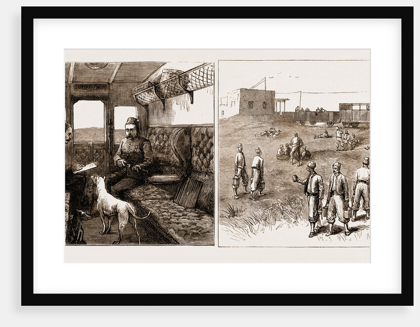 The Rebellion In The Sudan, With Baker Pasha's Reinforcements, 1883 by Anonymous