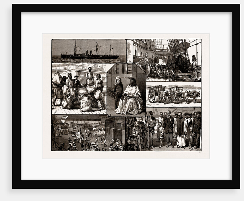 To Bombay And China On A P.&o. Steamship, 1886 by Anonymous