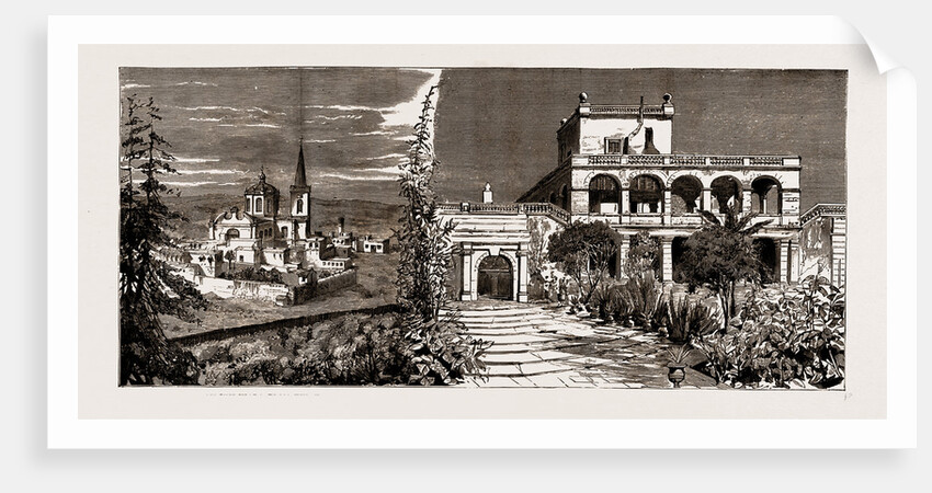 The Palace Of San Antonio, Malta, The Home Of The Duke Of Edinburgh, During His Command Of The Mediterranean Fleet, 1886 by Anonymous