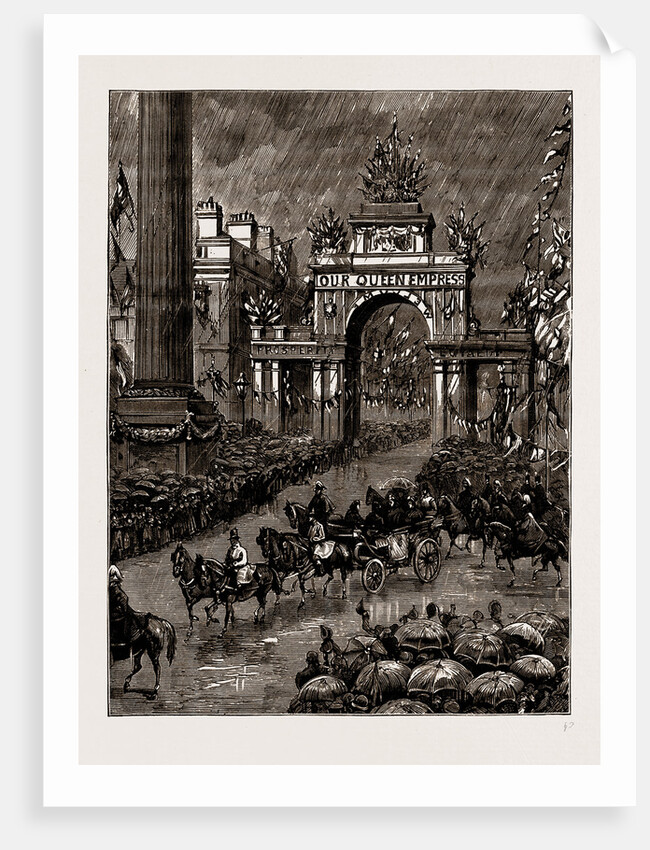 The Visit Of The Queen To Liverpool, UK, 1886 by Anonymous