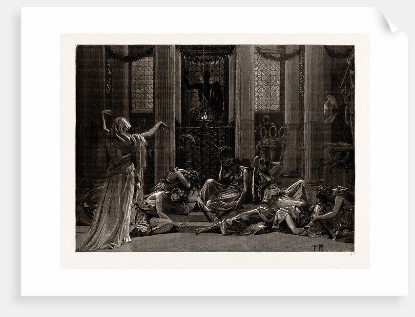 The Story Of Orestes, At The Prince's Hall, Piccadilly, London, UK, 1886 by Anonymous