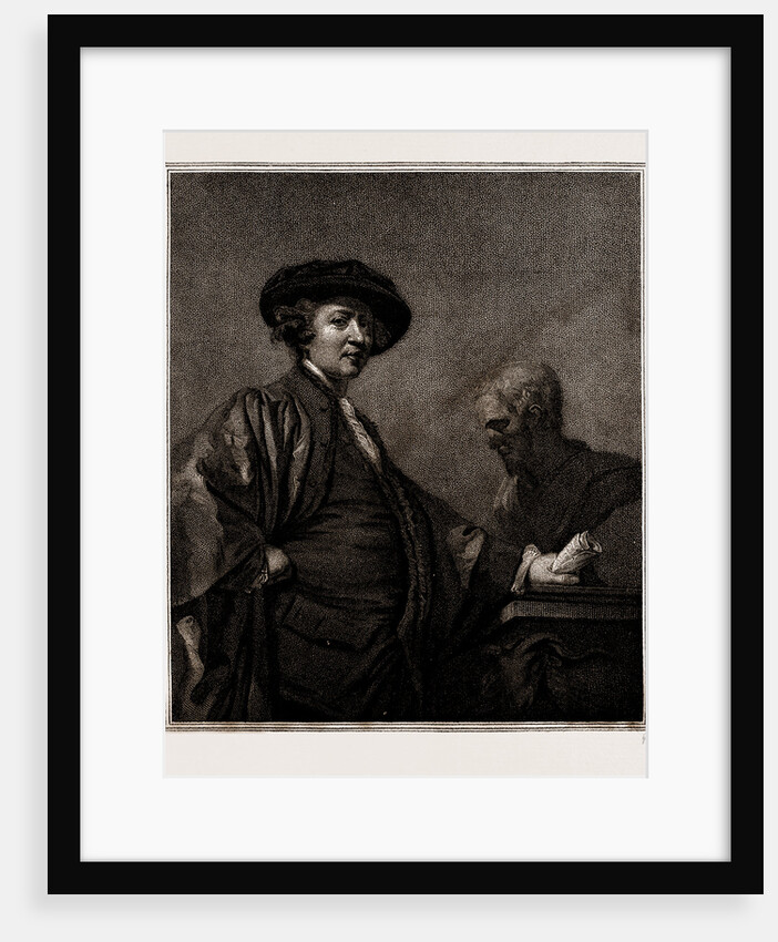 Portrait Of Sir Joshua Reynolds by Sir Joshua Reynolds