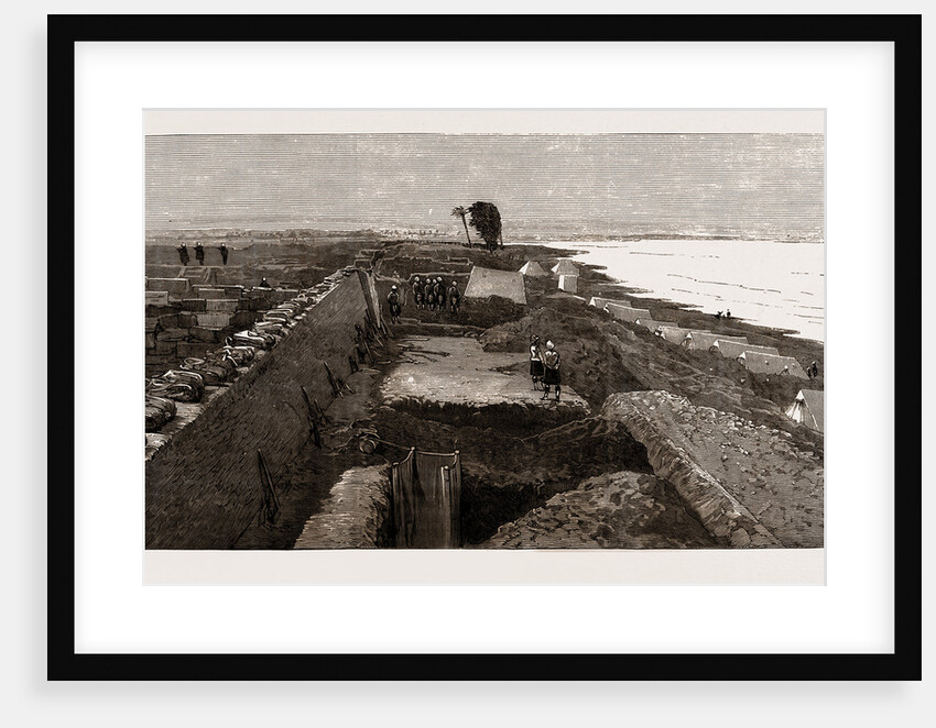 Fort At Kosheh On The Nile, Near Which The Battle Of Ginniss Was Fought, 1886 by Anonymous
