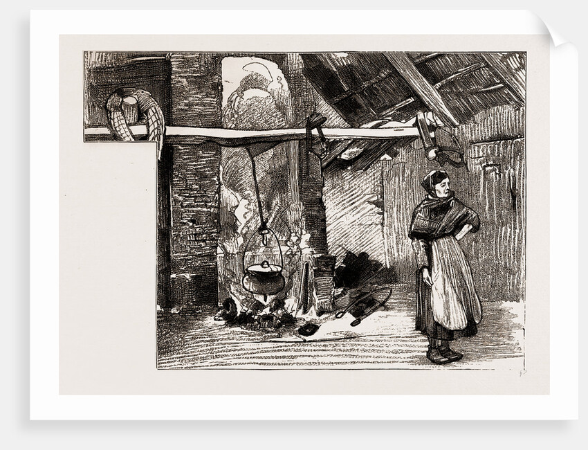 Interior Of Mike Flynn's House by Anonymous