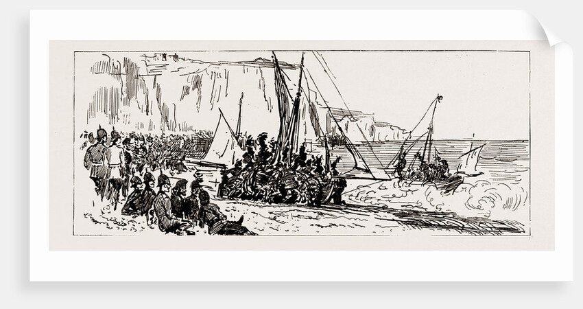 The Volunteer Manoeuvres At Dover, UK, 1886 by Anonymous