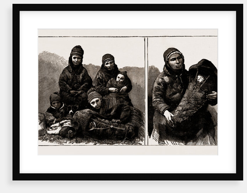 Lapps At Tromsodalen, Norway, 1886 by Anonymous
