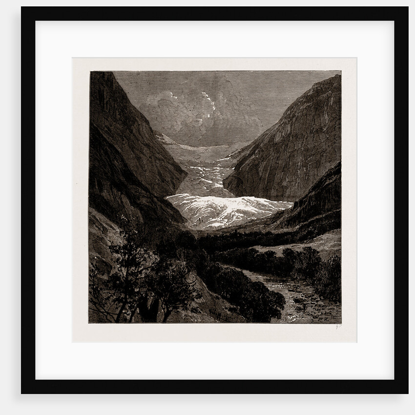 The Brixdal Glacier, Norway, 1886 by Anonymous