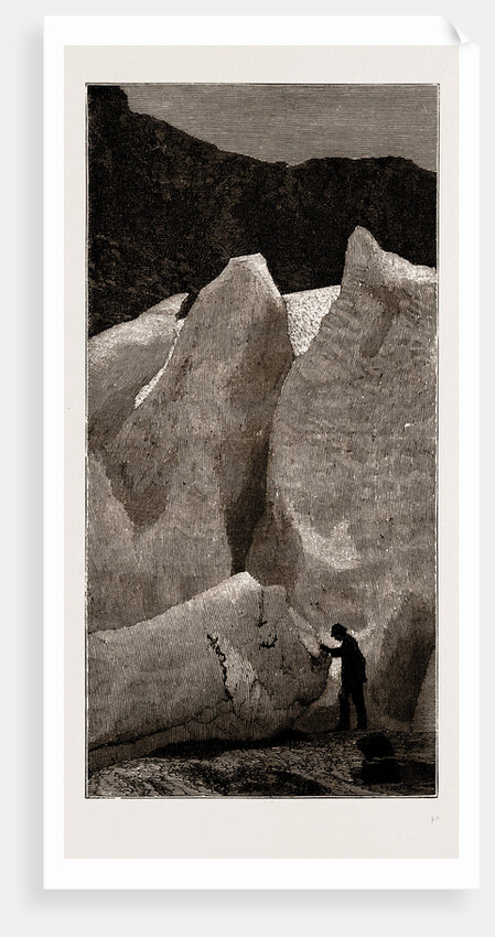A Pinnacle Of The Svartisen Glacier, Norway, 1886 by Anonymous