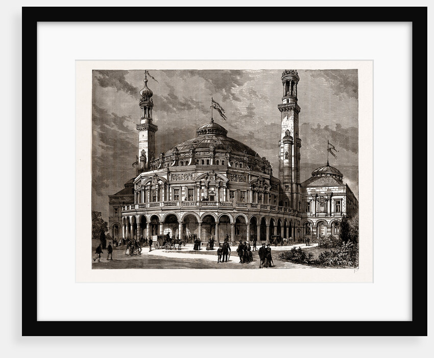 The People's Palace For East London, The Foundation Stone Of Which Is To Be Laid By The Prince And Princess Of Wales, UK, 1886 by Anonymous