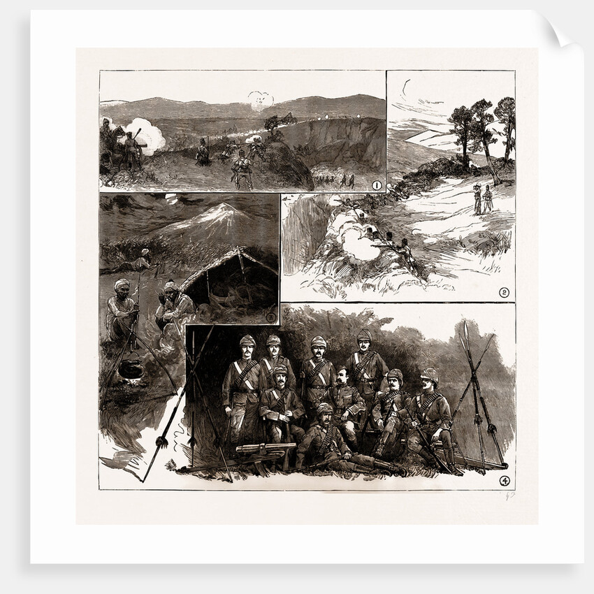The Fighting With Dacoits In Burma, 1886 by Anonymous