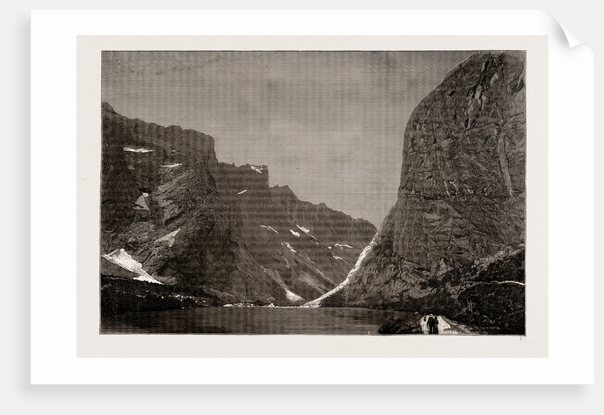 The Romsdal, With The Troldtinderne Range, Norway, 1886 by Anonymous