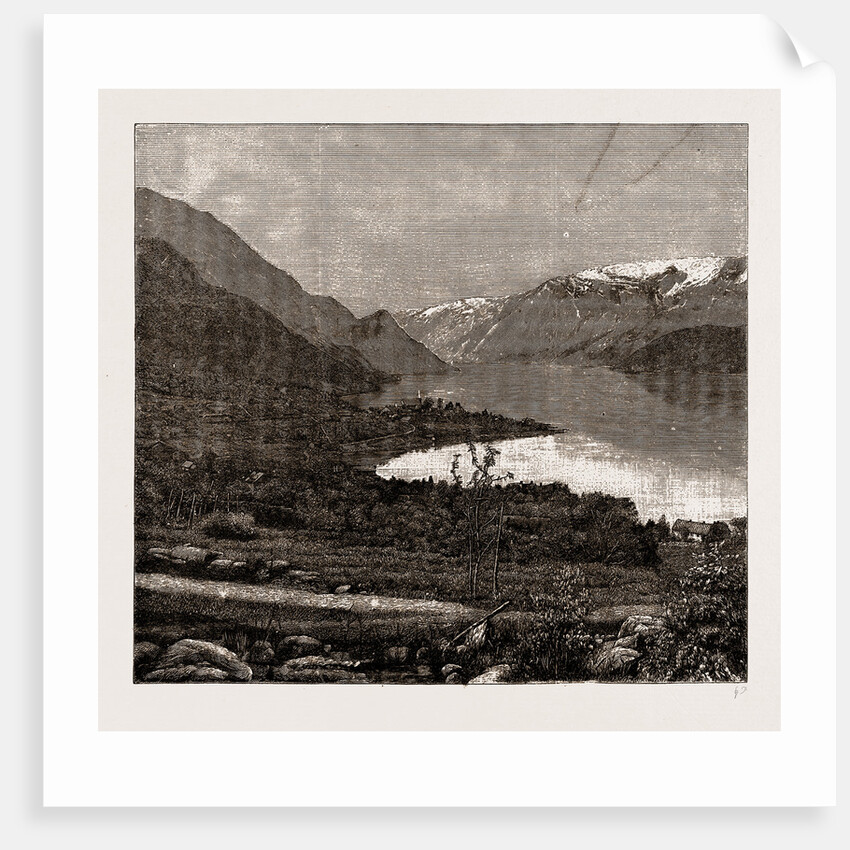 The Folgefonden, From Ullensvang, Hardanger, Norway, 1886 by Anonymous