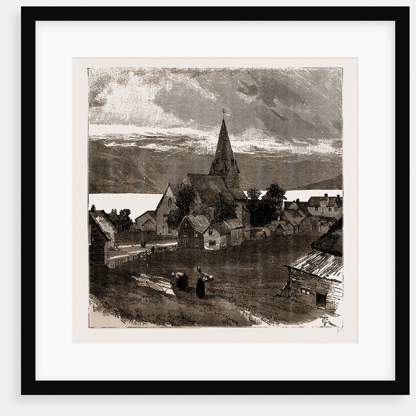 Vossevangen, Norway, 1886 by Anonymous