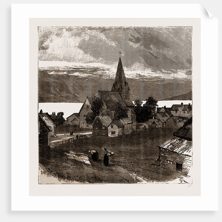 Vossevangen, Norway, 1886 by Anonymous