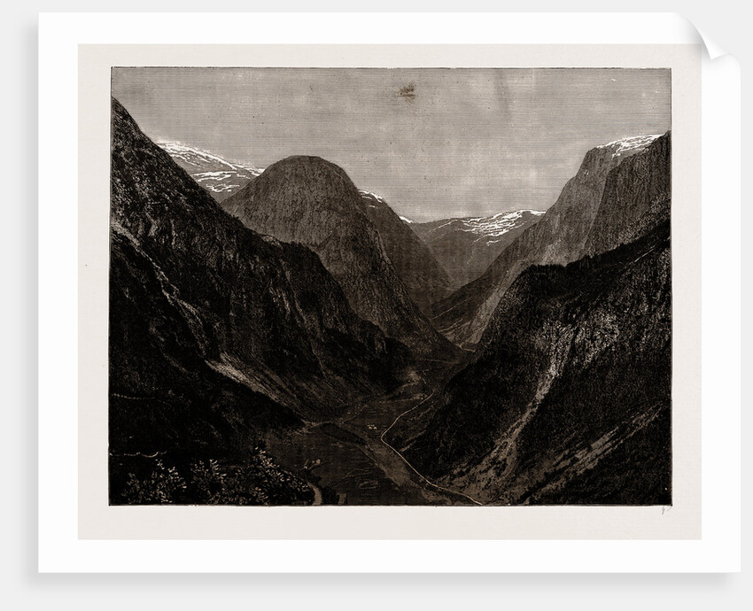 The Naerodal, Norway, 1886 by Anonymous