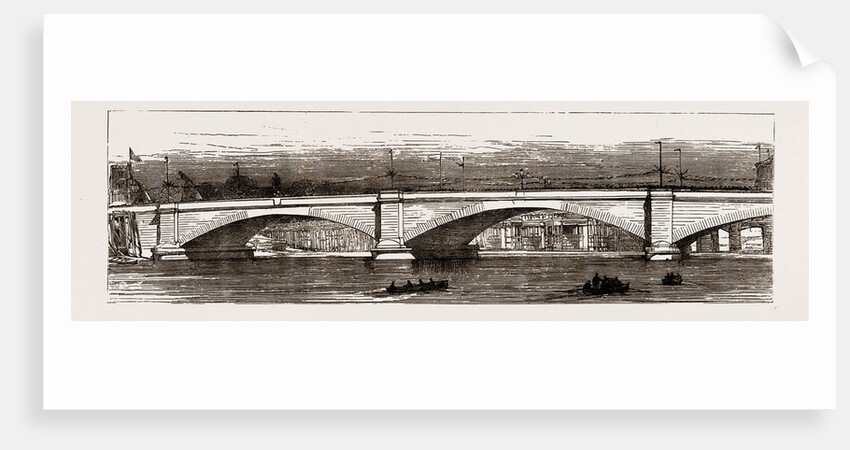 Opening Of The New Bridge Over The Thames At Putney By The Prince And Princess Of Wales, London, UK, 1886 by Anonymous