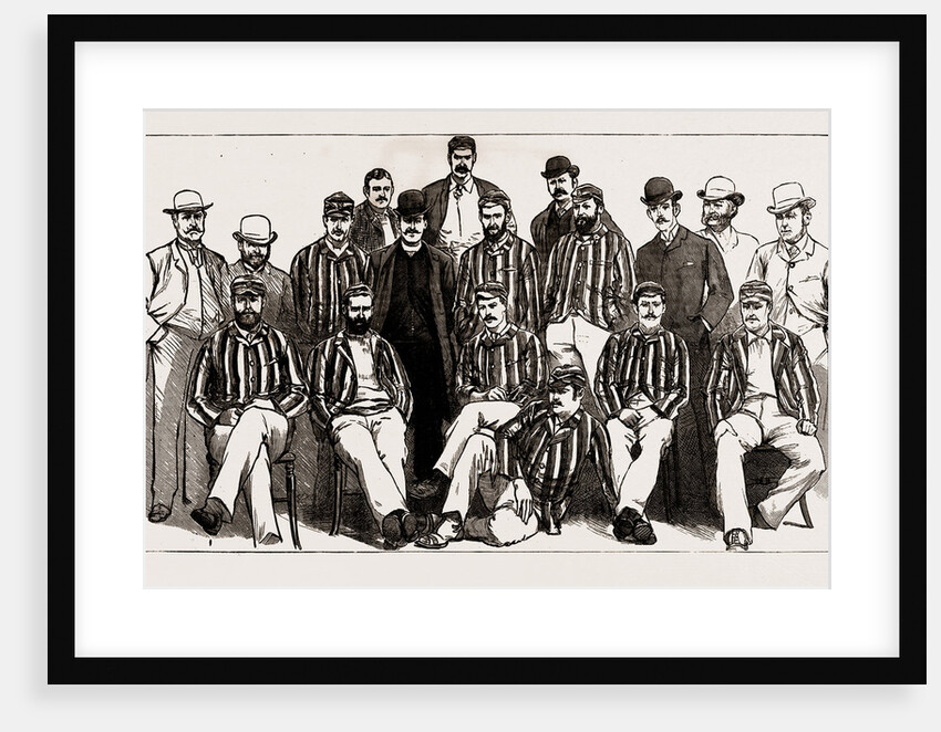 The Australian Cricket Team Now Visiting England by Anonymous