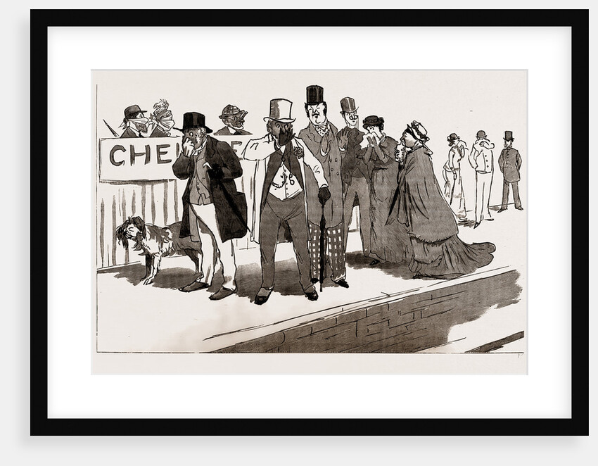 An English Agricultural Station, 1886 by Randolph Caldecott