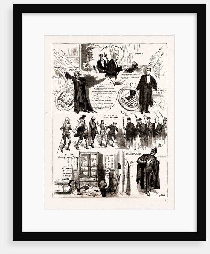Opening Of The New Theatre At Oxford, UK, 1886 by Anonymous