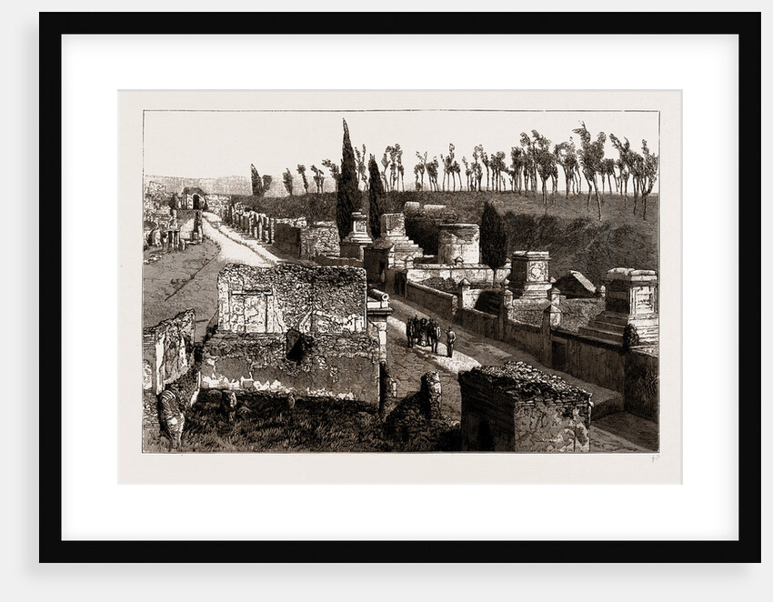 Recent Excavations At Pompeii, Italy, 1886 by Anonymous