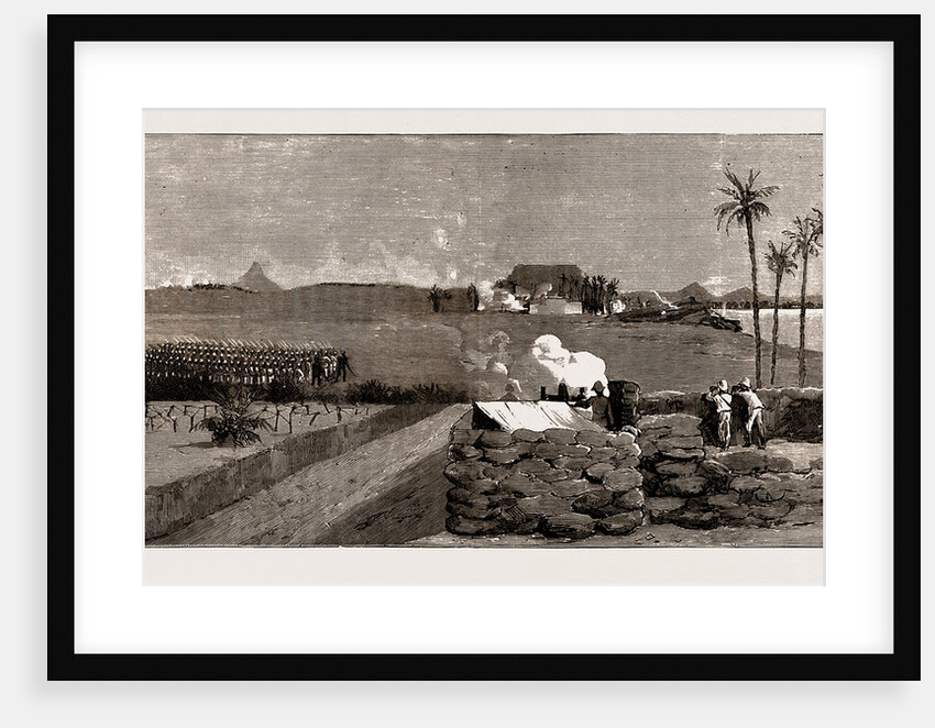 With The Nile Frontier Field Force, Attack On The Rebels At Koshey And Giniss, 1886 by Anonymous